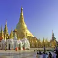 Shwedagon Pagoda in Burma