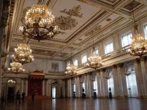 Inside Catherine Palace near Saint Petersburg