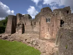 Goodrich castle in England