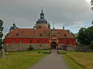 Gripsholm Palace on the lake Mälaren