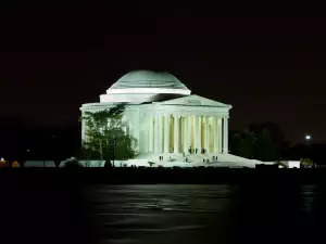 Jefferson Memorial at night