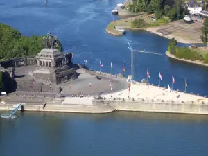 Deutsches Dreieck - German Corner in Koblenz