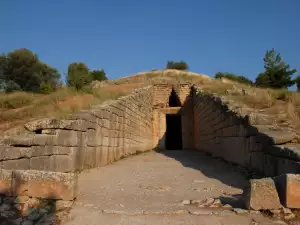 Mycenae ruins in Greece