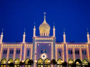 Tivoli Garden in Denmark