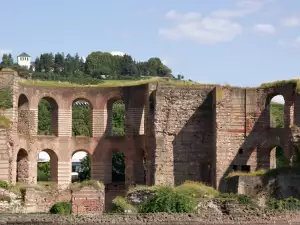 Roman ruins in Trier