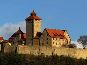 Wachsenburg Castle in German provice of Thuringia