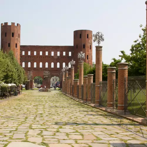 Porta Palatina in Turin