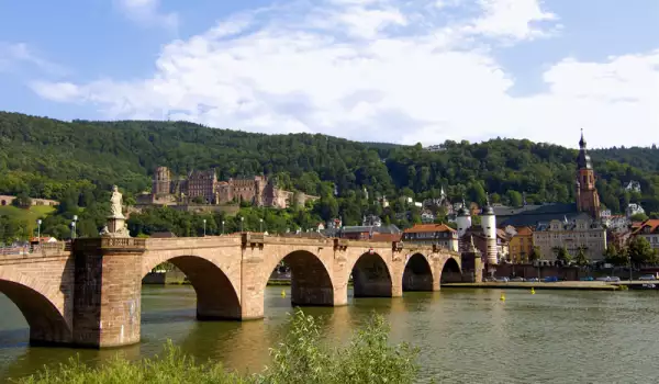 Neckar River from Heidelberg