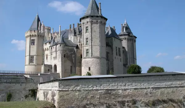 Saumur Castle in France