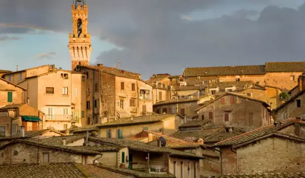 Medieval Town of Siena, Italy