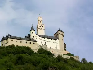 Marksburg Castle in Braubach