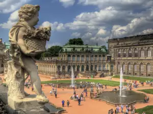 Zwinger Palace in Dresden, Germany