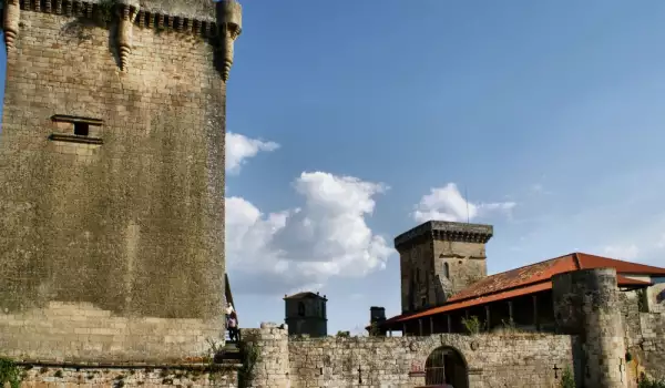 Monterrey Castle in Verin, Spain