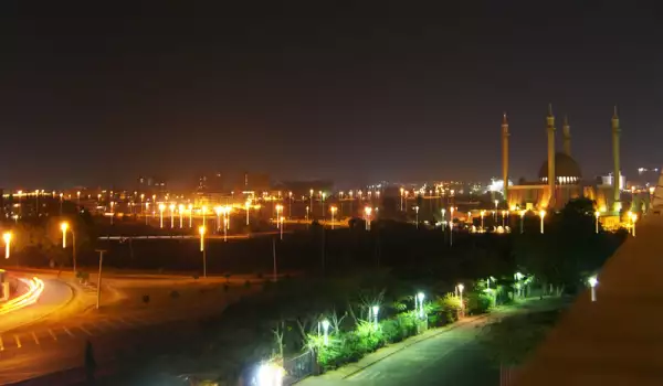 Abuja at night