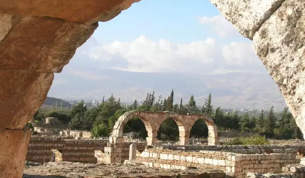 Ruins of ancient city of Anjar