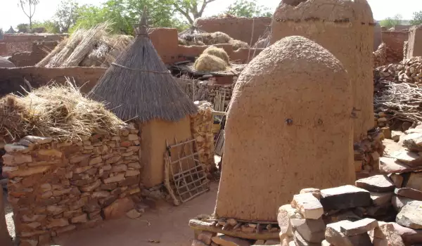 Bandiagara escarpment in Mali