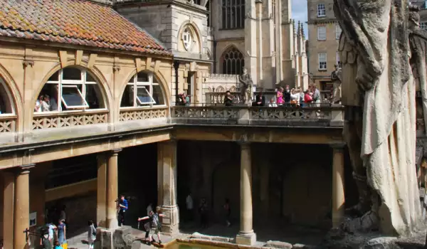 Roman baths in Bath, England