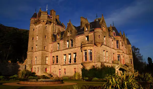 Belfast Castle in Ireland