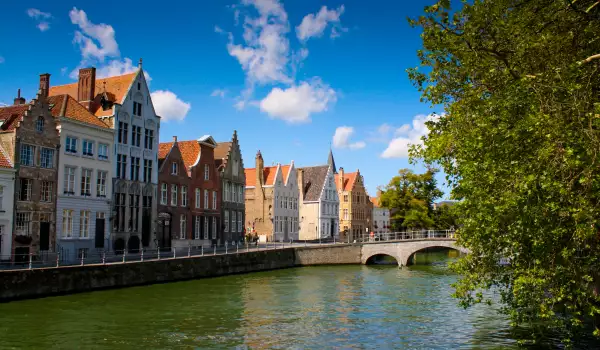 Water channels in Bruges