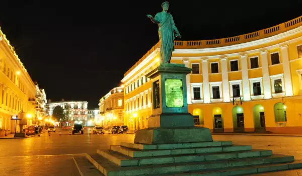 Duke Statue in Odesa