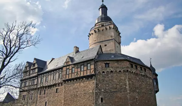 Falkenstein Castle in Germanys Harz Mountains