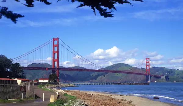 Golden Gate Bridge and Sausalito