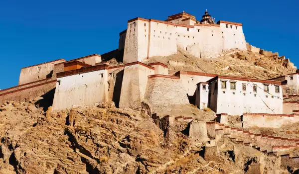 Gyantse Castle in Tibet