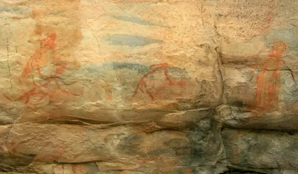 Stone Carvings in Kakadu National Park