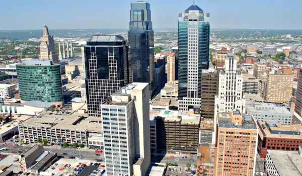 Kansas City aerial view