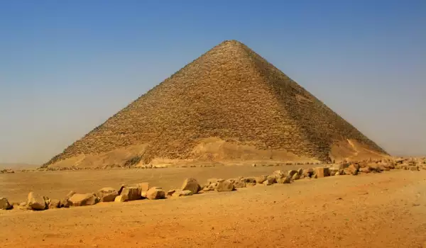 Pyramid of King Snerfu at Dahshur