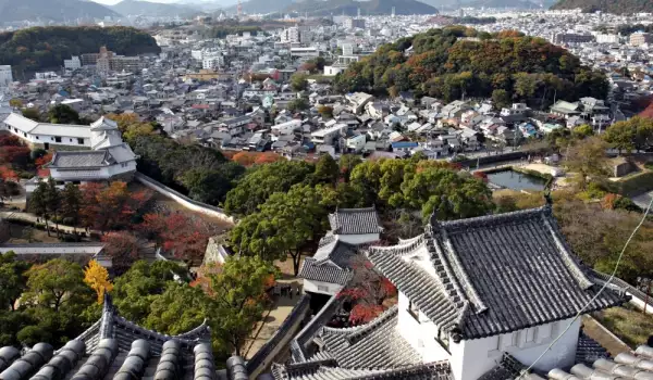 Kyoto from Himeji Castle