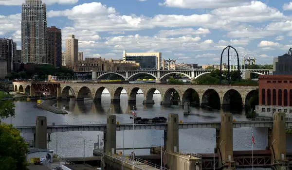 Mississippi River in Minneapolis
