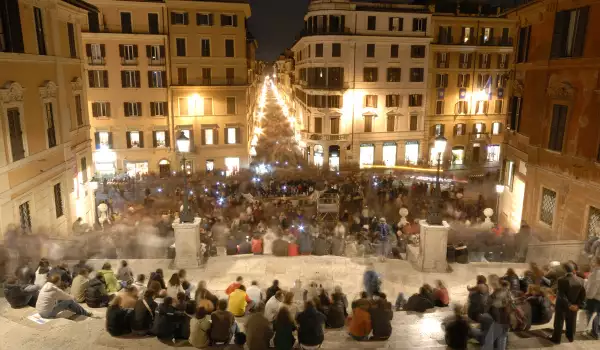 Piazza di Spagna in Rome