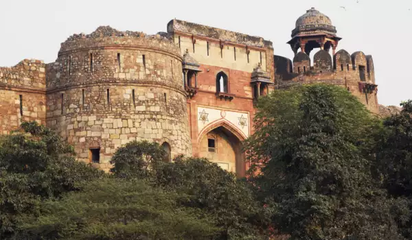 Purana Quila Fort in India