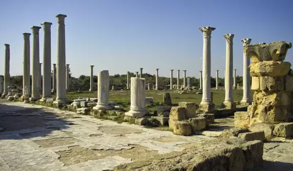 Salamis Ruins in Cypern