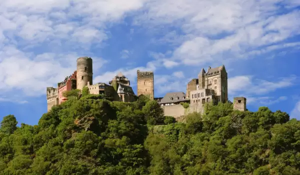 Schonburg Castle on Rhine