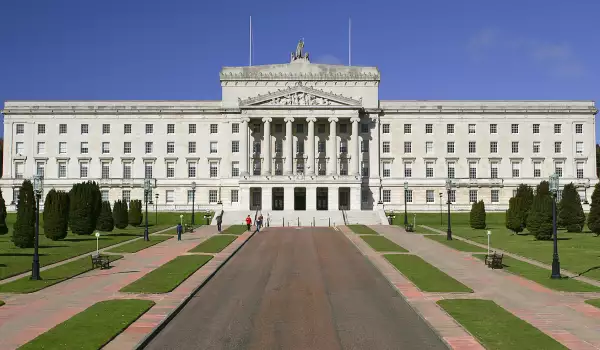 Stormont Parliament Building in Northern Ireland