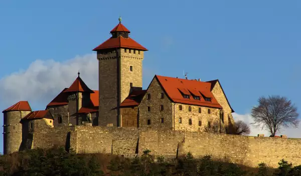 Wachsenburg Castle in German provice of Thuringia
