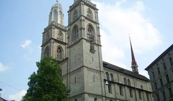 Grossmünster Cathedral in Zurich