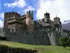 Fenis Castle in Aosta Valley